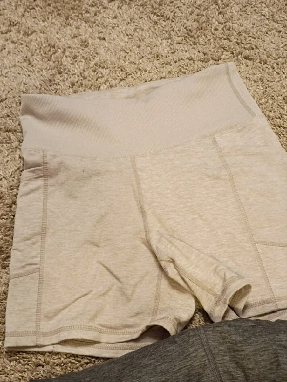 Women’s High-Waist Yoga Shorts Bundle — Gray, Light Gray, Green
